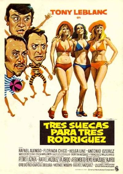 Tres suecas para tres Rodríguez (1975)