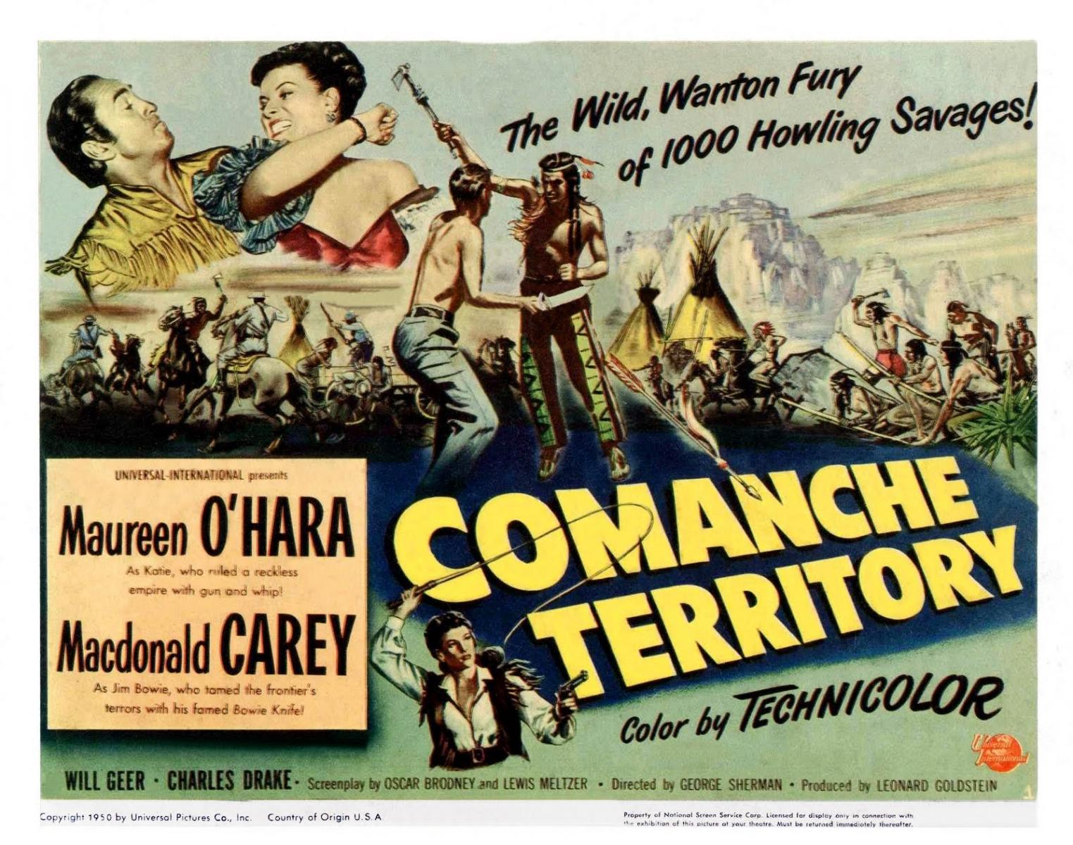 Orgullo de comanche (1950)