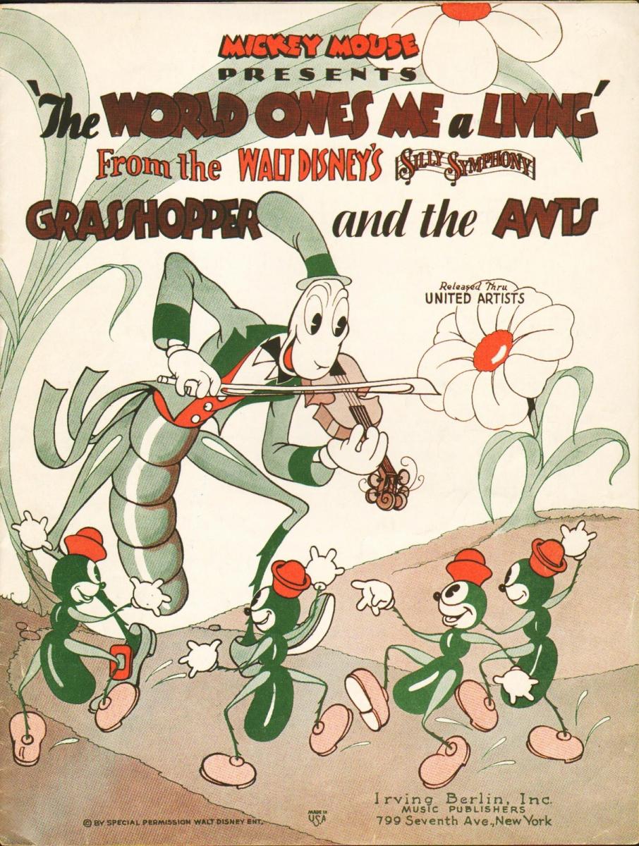 El saltamontes y las hormigas (1934)