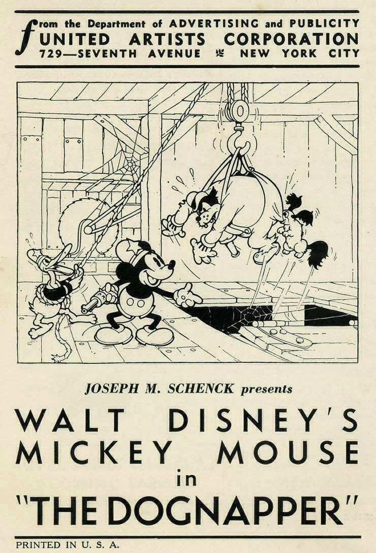 Mickey Mouse: El ladrón de perros (1934)